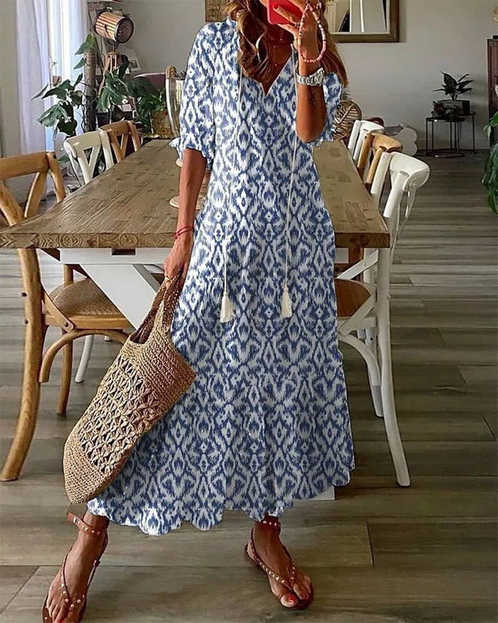 Luna | Hízelgő Boho Ruha