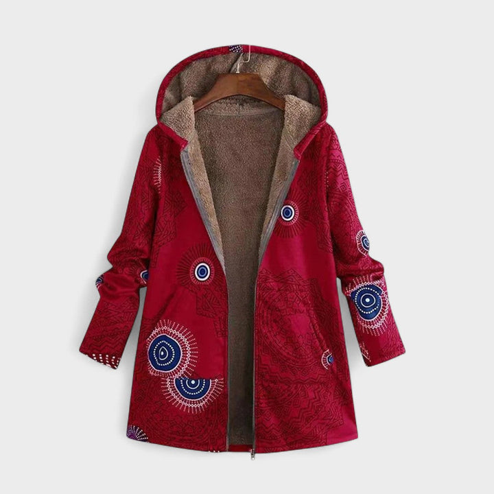 Emília - Hózási kapucnis, meleg és puha kabát