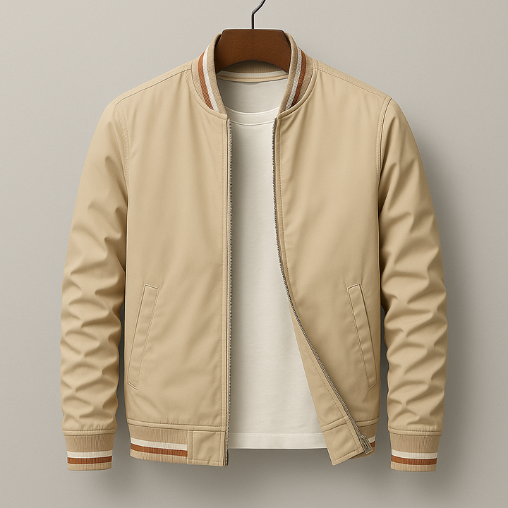 Morin – Stylish striped bomber jacket