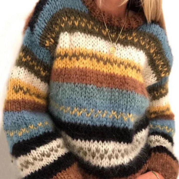 Zita | Nordikus túl méretű kötött kardigán