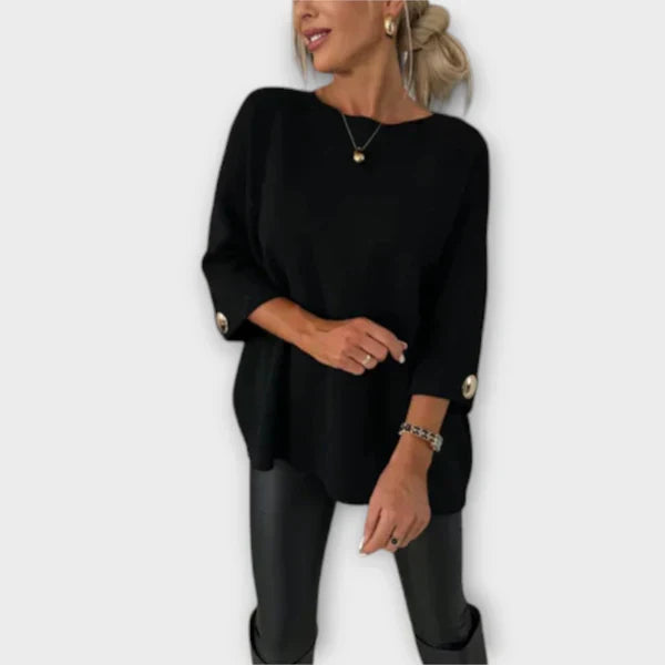 Sunbeam - Elegant knitted blouse