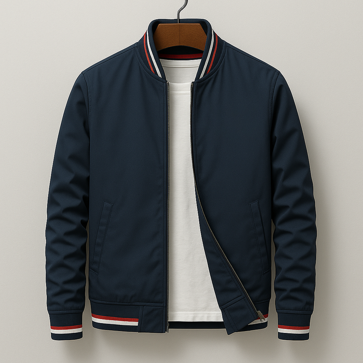 Morin – Stylish striped bomber jacket