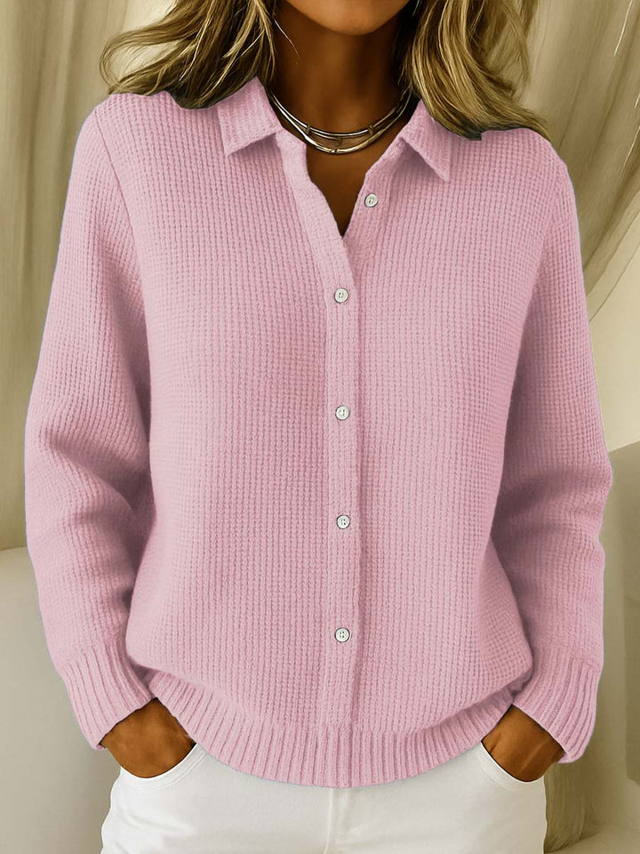 Réka | Classic knitted button cardigan