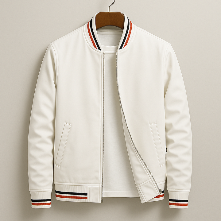 Morin – Stylish striped bomber jacket