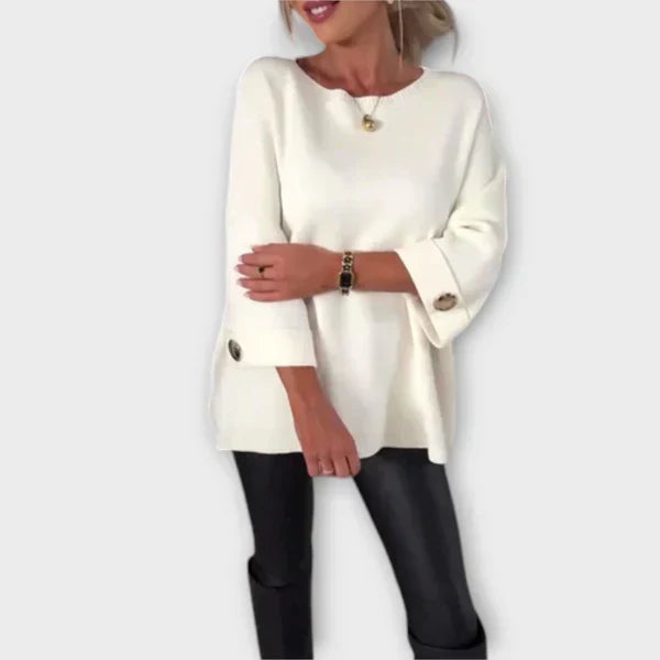 Sunbeam - Elegant knitted blouse