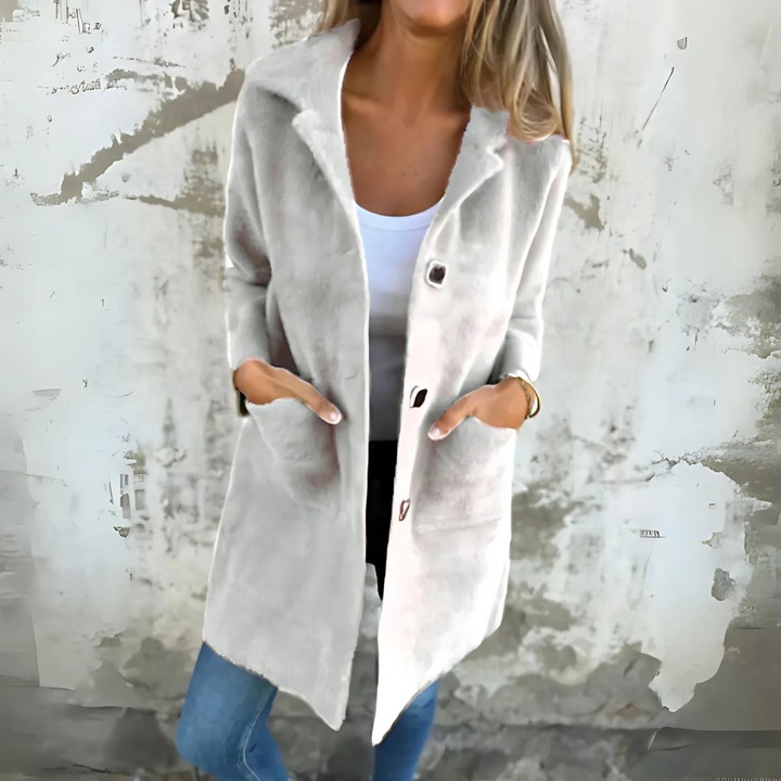 Anna | Klasszikus Egysoros Kabát Klapkákkal