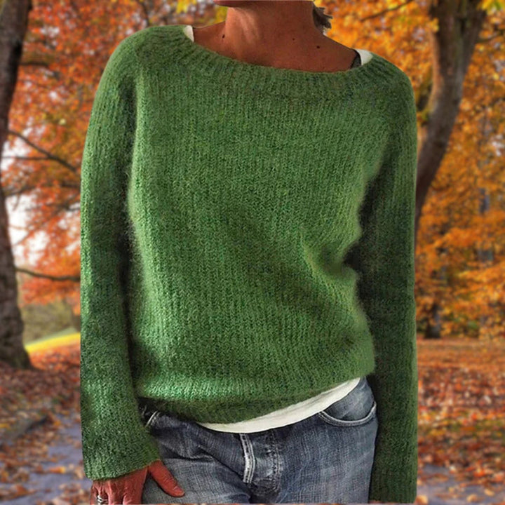 Léna | Loose cardigan with elegant belly cover