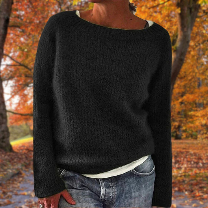Léna | Loose cardigan with elegant belly cover