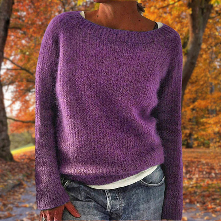 Léna | Loose cardigan with elegant belly cover