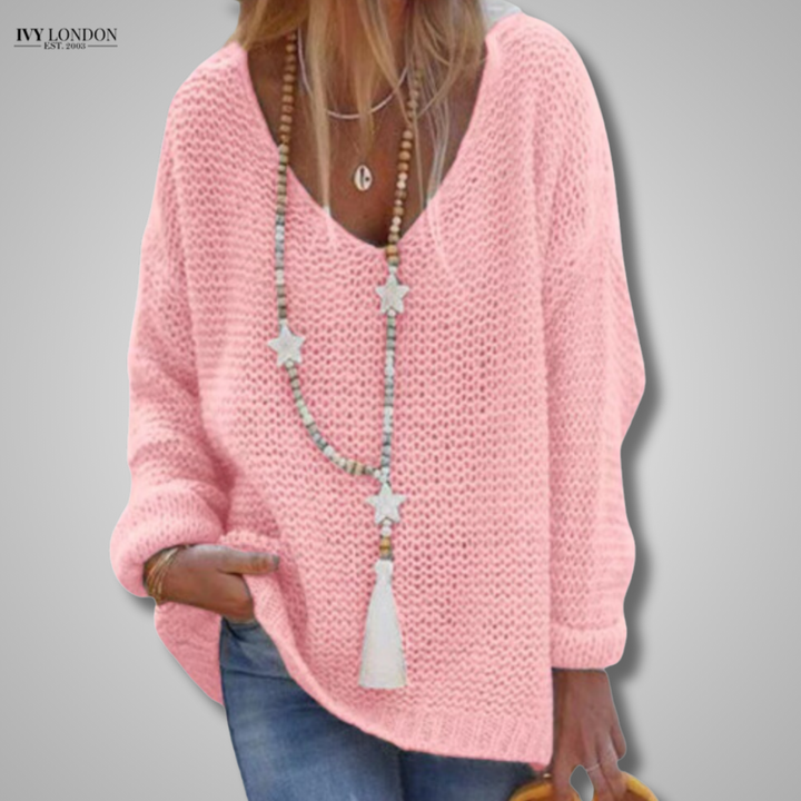 Adél | Kényelmes túlzottt kötött kardigán