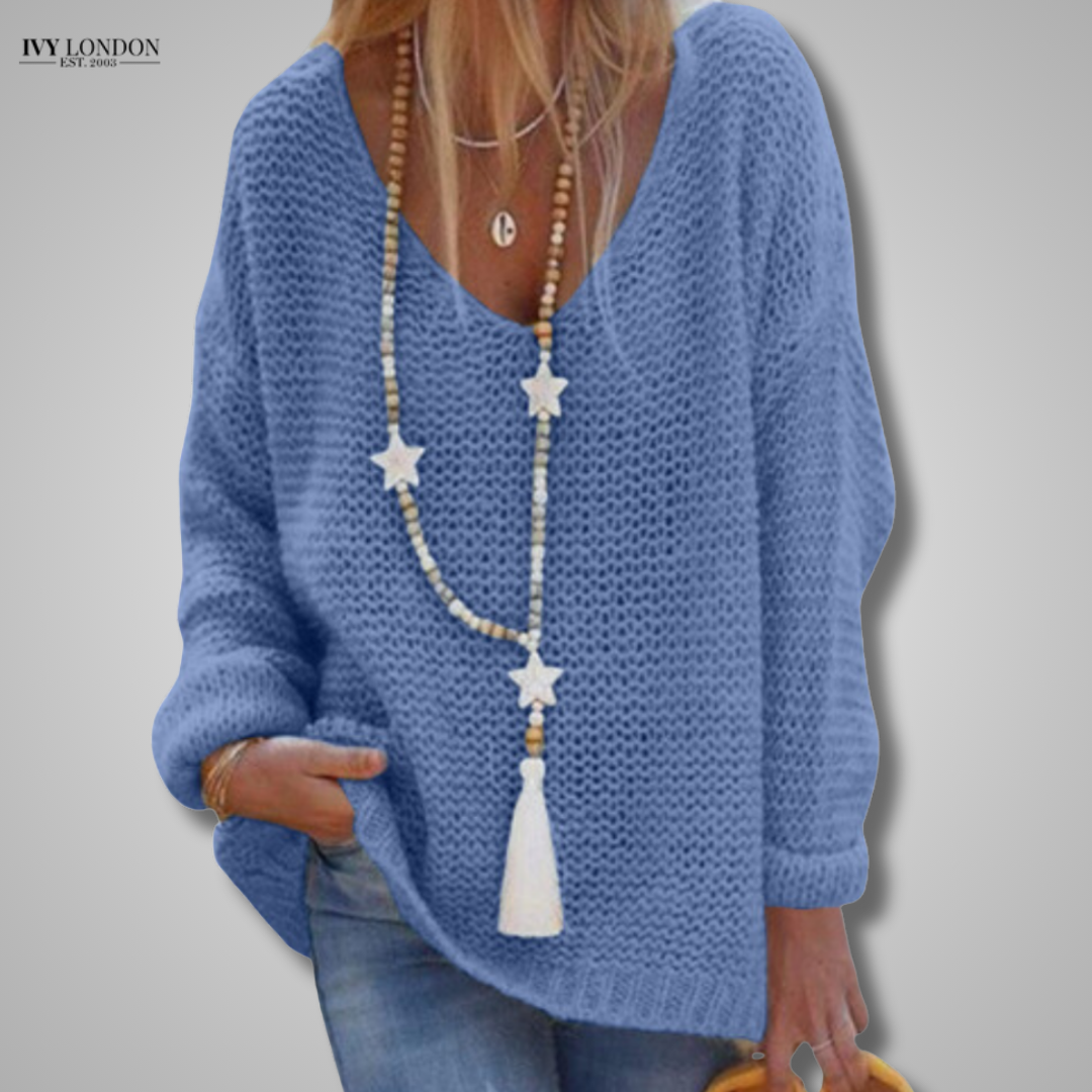 Adél | Kényelmes túlzottt kötött kardigán
