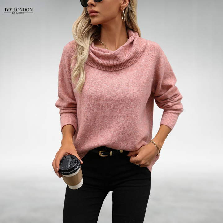 Zita | Elegáns kalapnyakú kardigán hasfedéssel