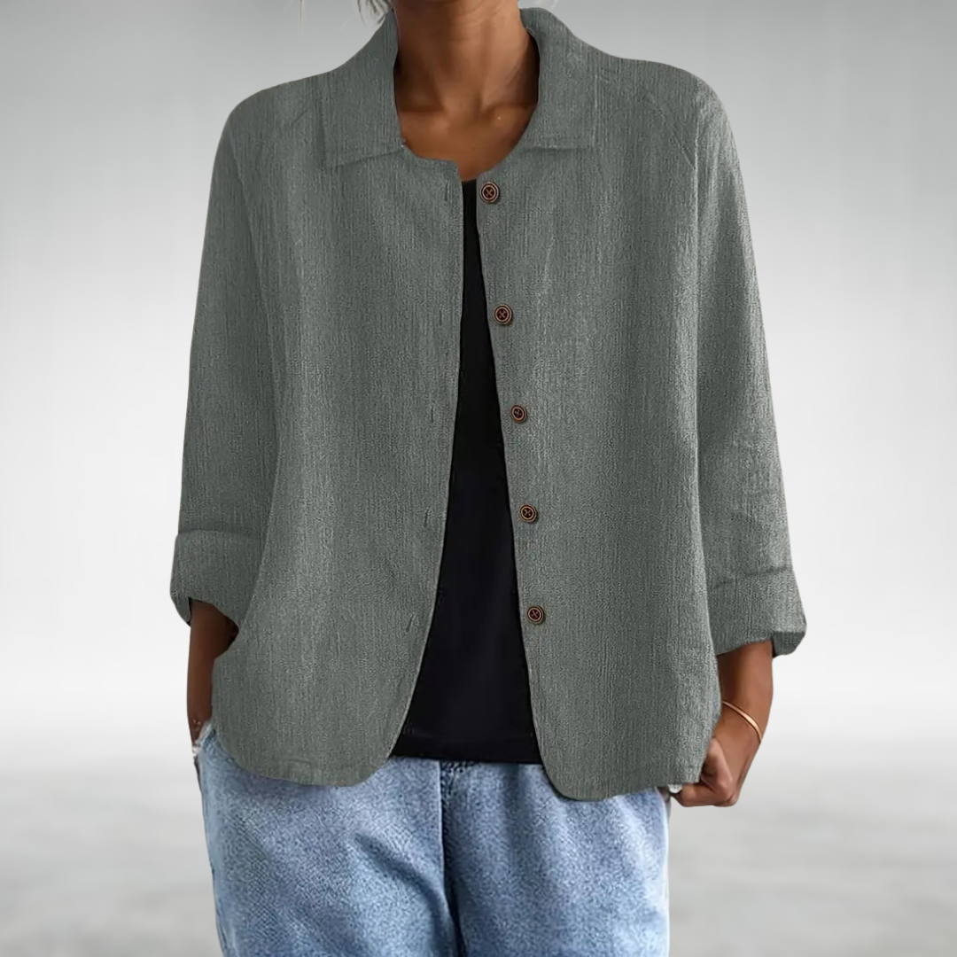 Kincső | Elegáns szív gombos kardigán