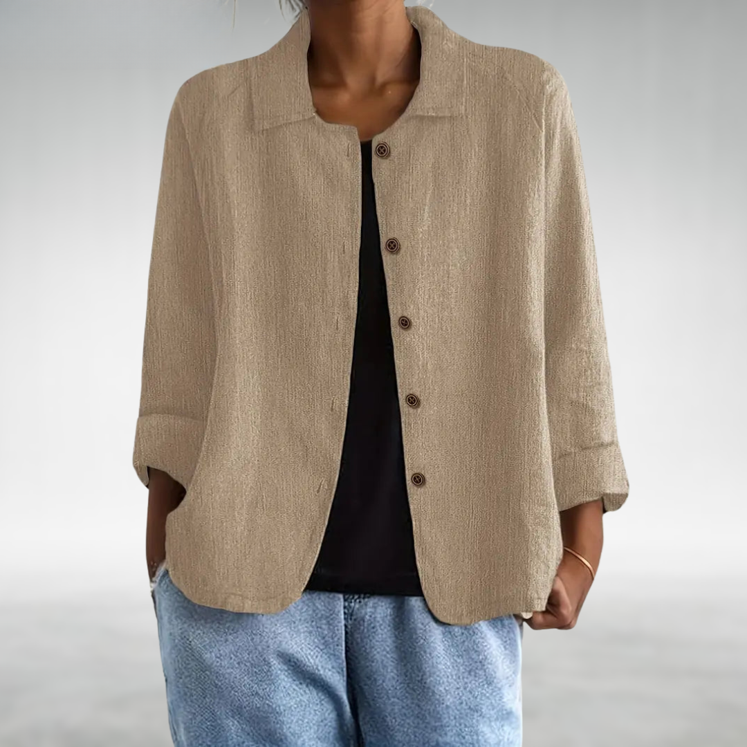 Kincső | Elegáns szív gombos kardigán