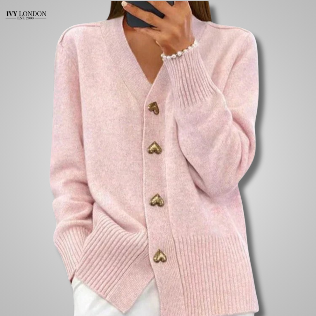 Zita | Elegáns kardigán nőies drapélval
