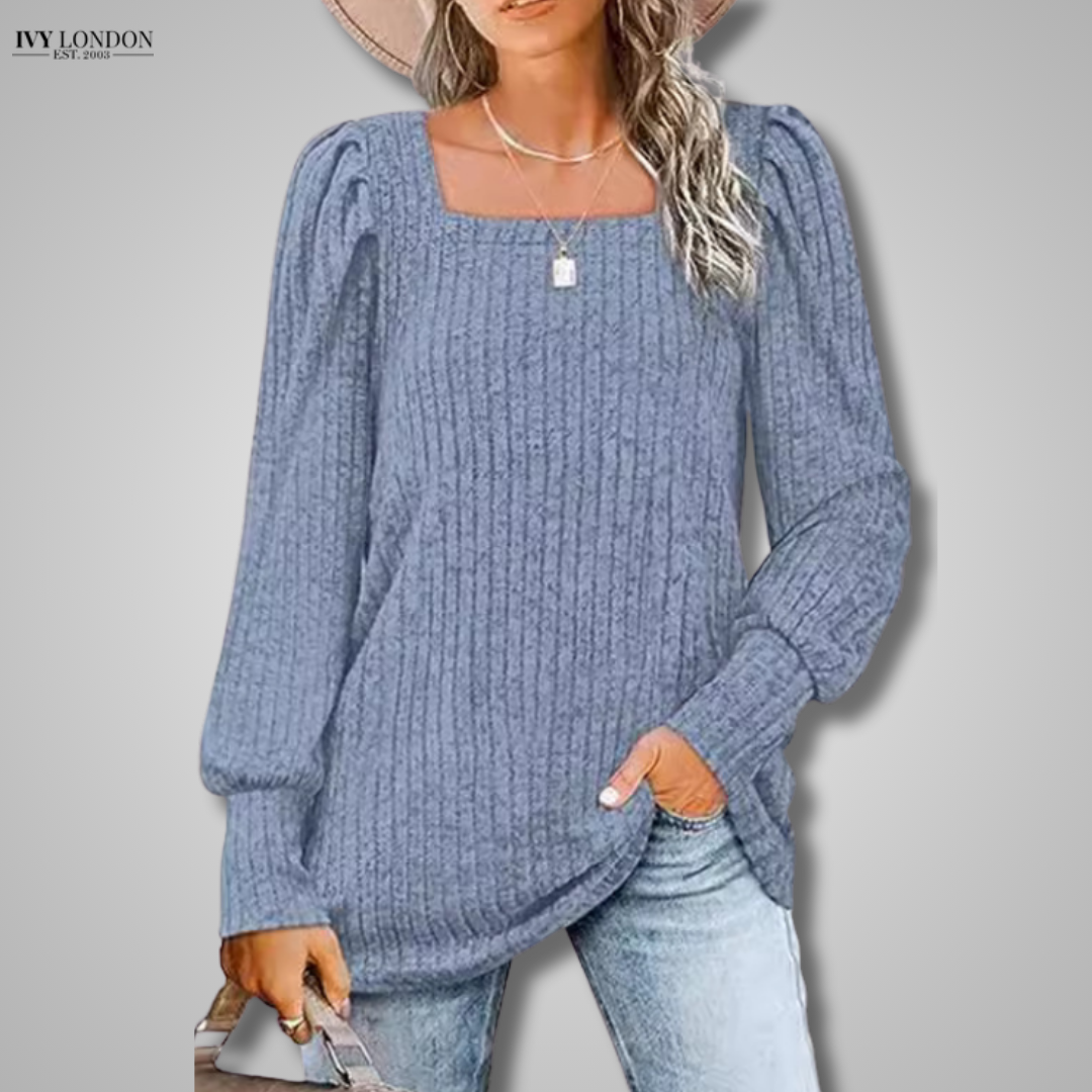 Dália | Elegáns rácsos kötött felső hasfedéssel