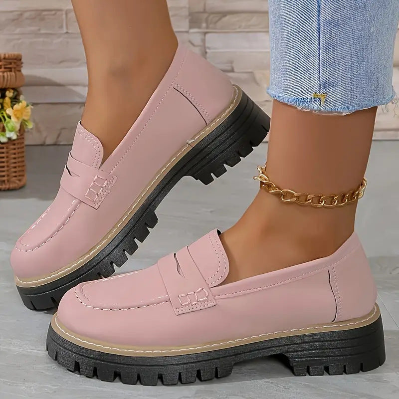 Léna | Klasszikus kényelmes slip-on lélegző mokaszinok