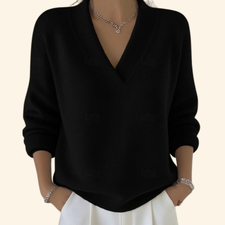 Nikolett | V-neck sweater