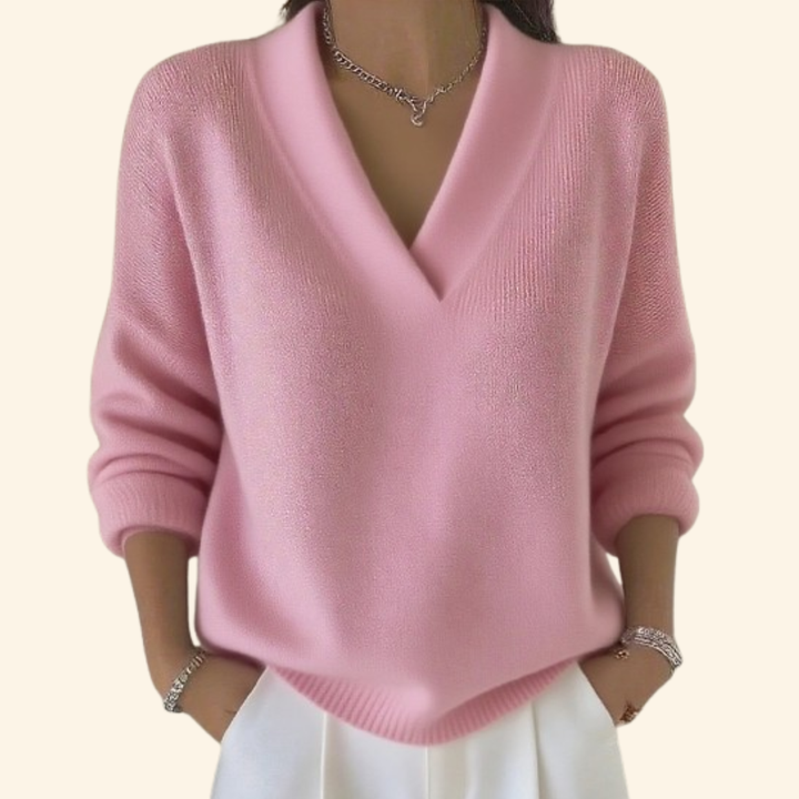 Nikolett | V-neck sweater