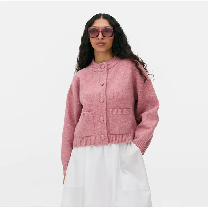 Virág | Elegáns rövid kardigán