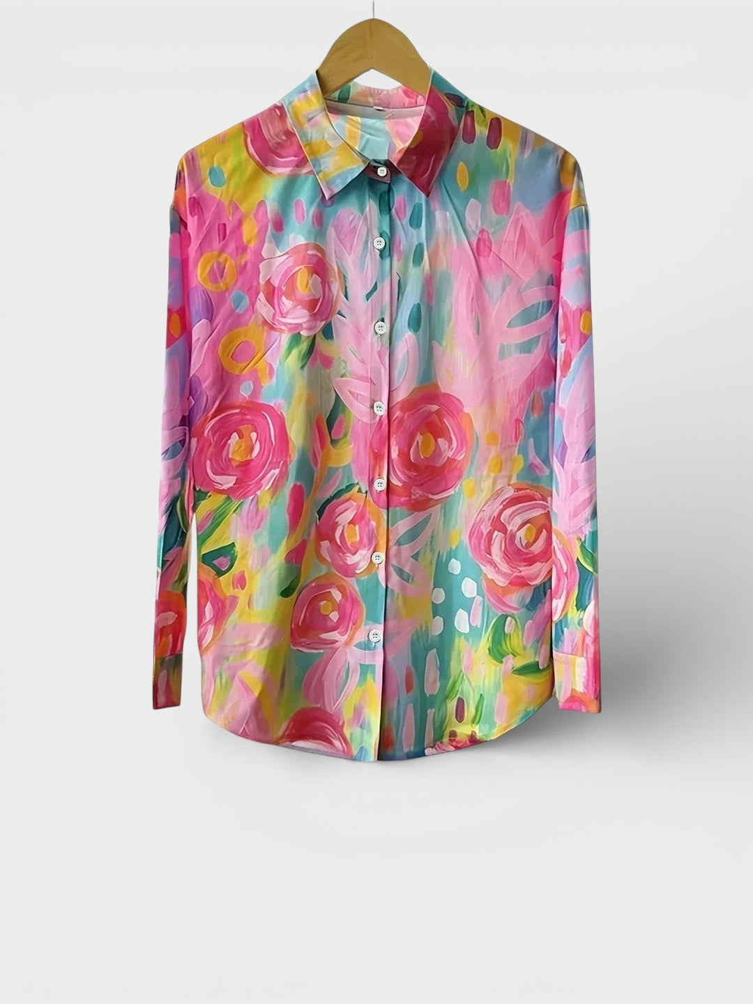 Nina™ | Színes mintás blúz