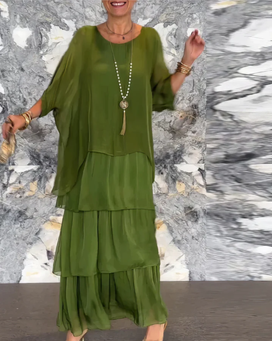 Lara | Elegáns Légies Maxi Ruha