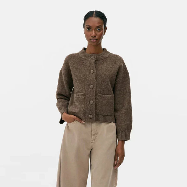 Virág | Elegáns rövid kardigán