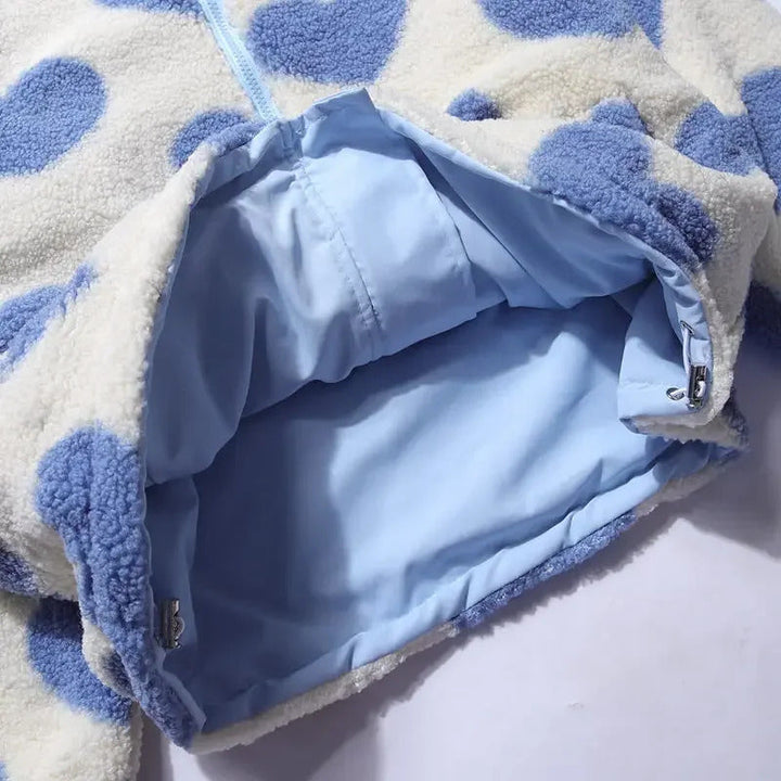 Daria | Kétoldalas szívmintás dzseki