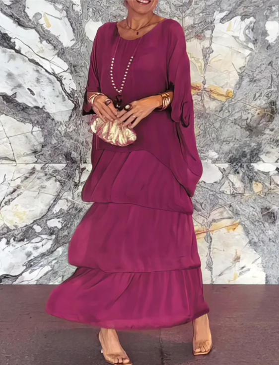 Lara | Elegáns Légies Maxi Ruha
