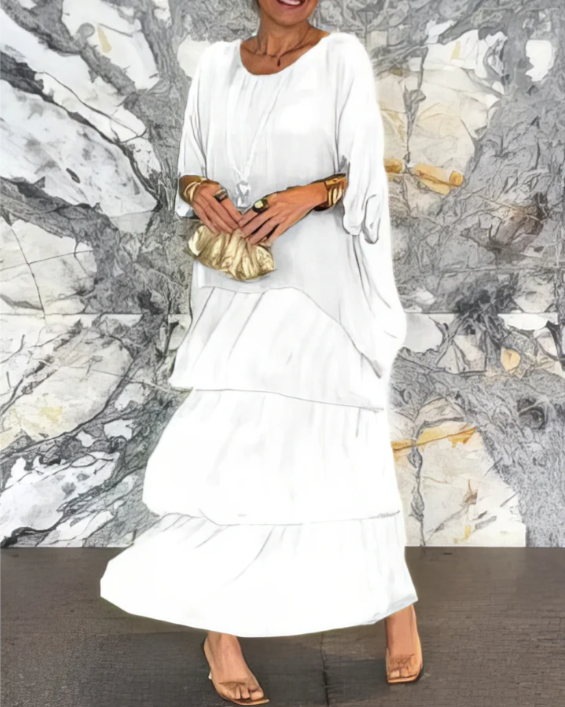Lara | Elegáns Légies Maxi Ruha