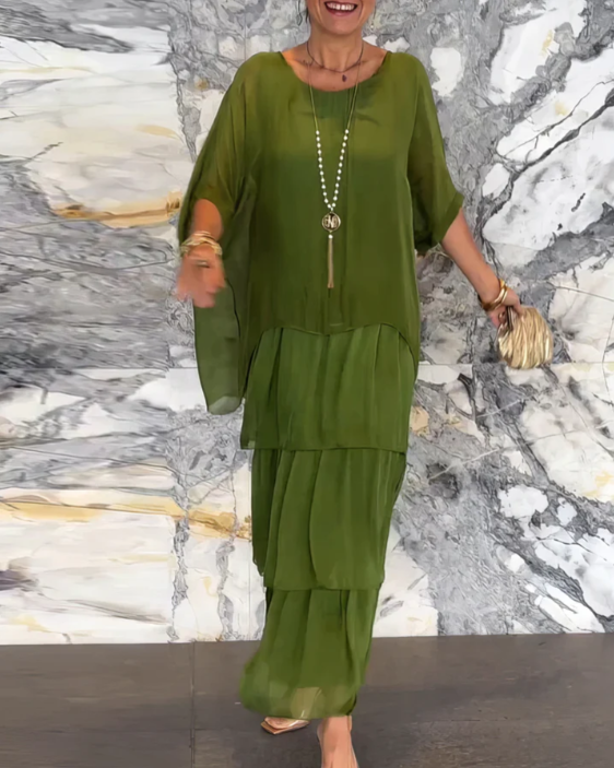 Lara | Elegáns Légies Maxi Ruha
