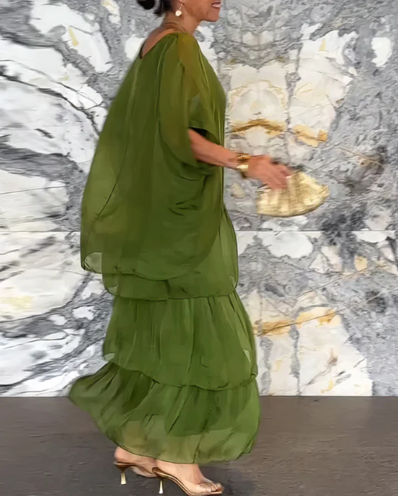 Lara | Elegáns Légies Maxi Ruha