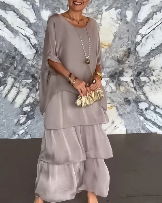 Lara | Elegáns Légies Maxi Ruha