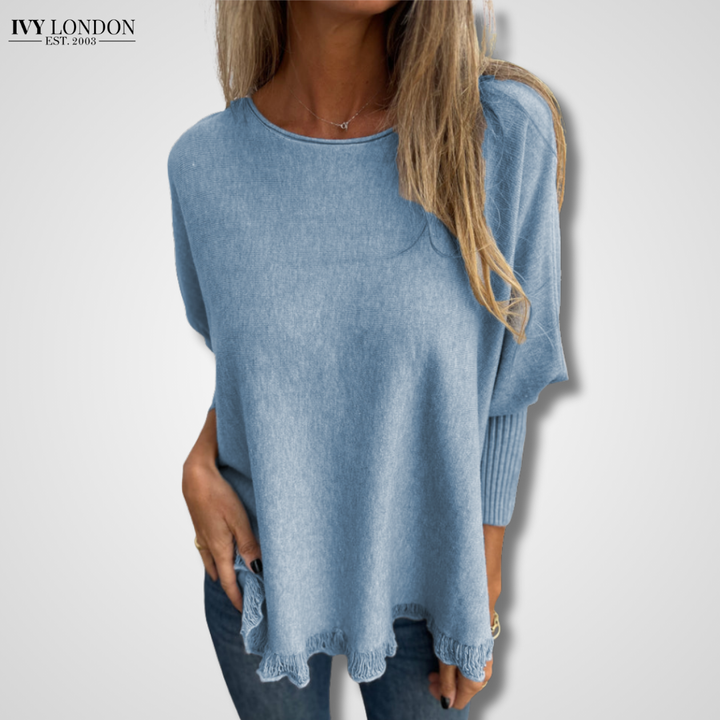 Zita | Elegáns fringe hem kötött felső