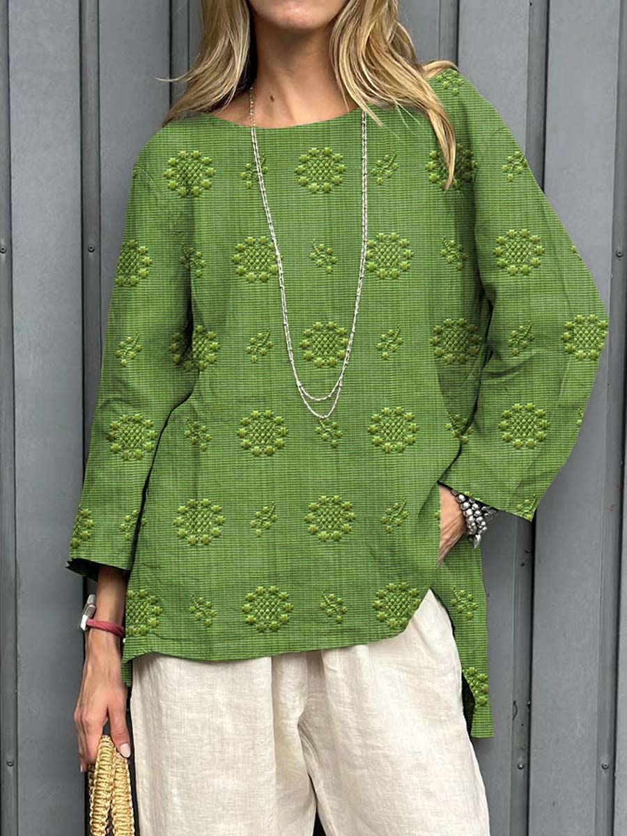 Léna | Vintage virág mintás ing