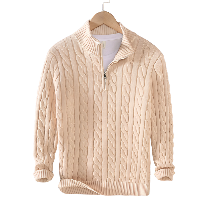 Anthony - Kötött mintás pulóver