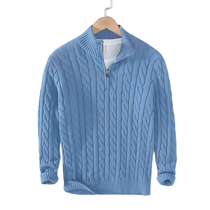 Anthony - Kötött mintás pulóver