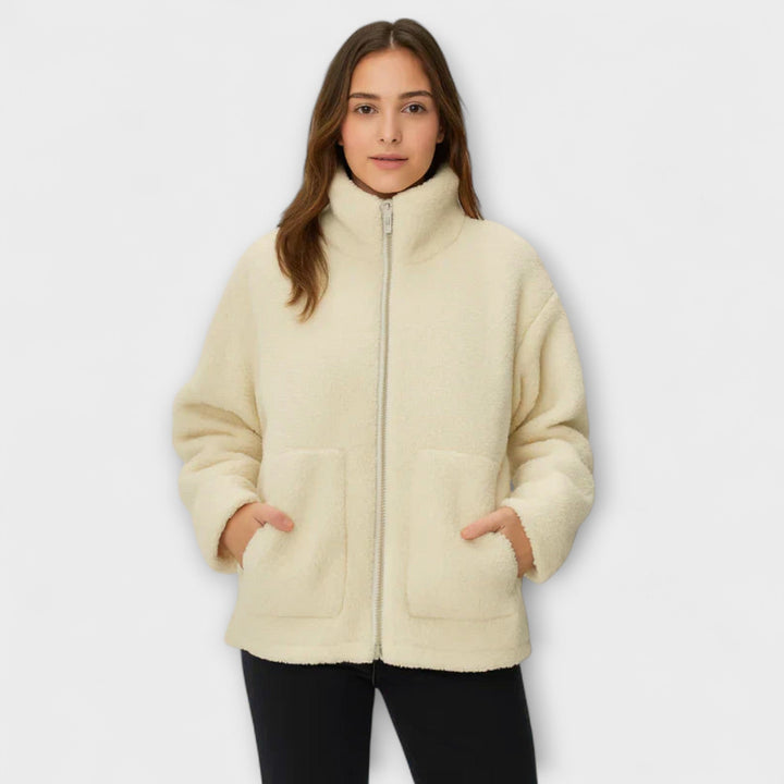 Léna | Kellemes kényelem sherpa fleece dzseki