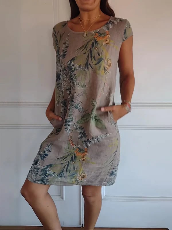 Sunniva | Vászon Charm Ruha