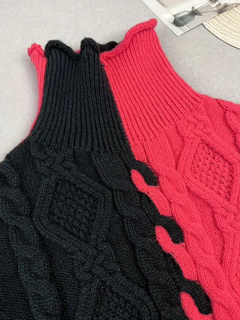 Dália | Elegáns csíkos garbós kardigán