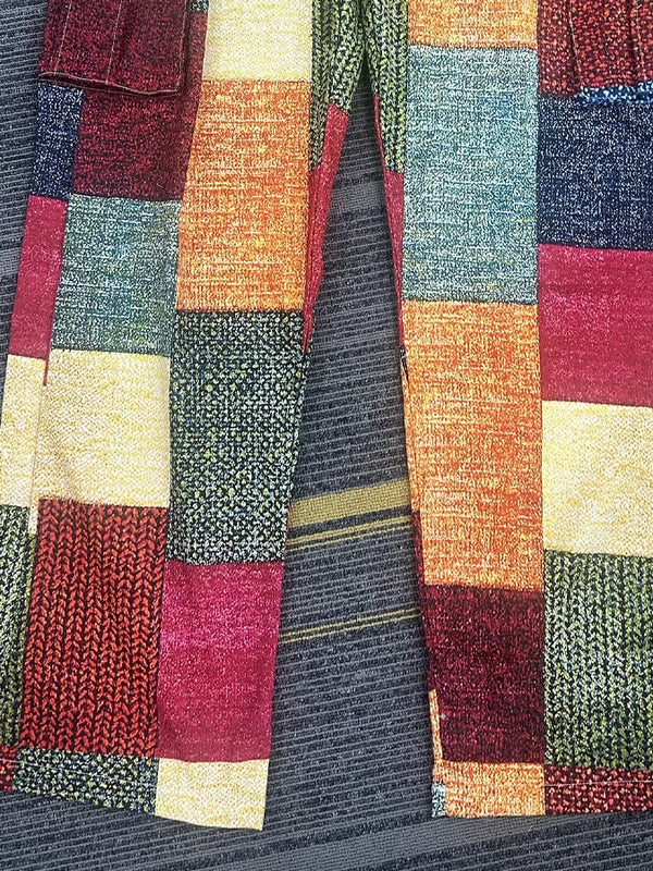 Soren™ – Férfi cargo nadrág patchwork dizájnnal