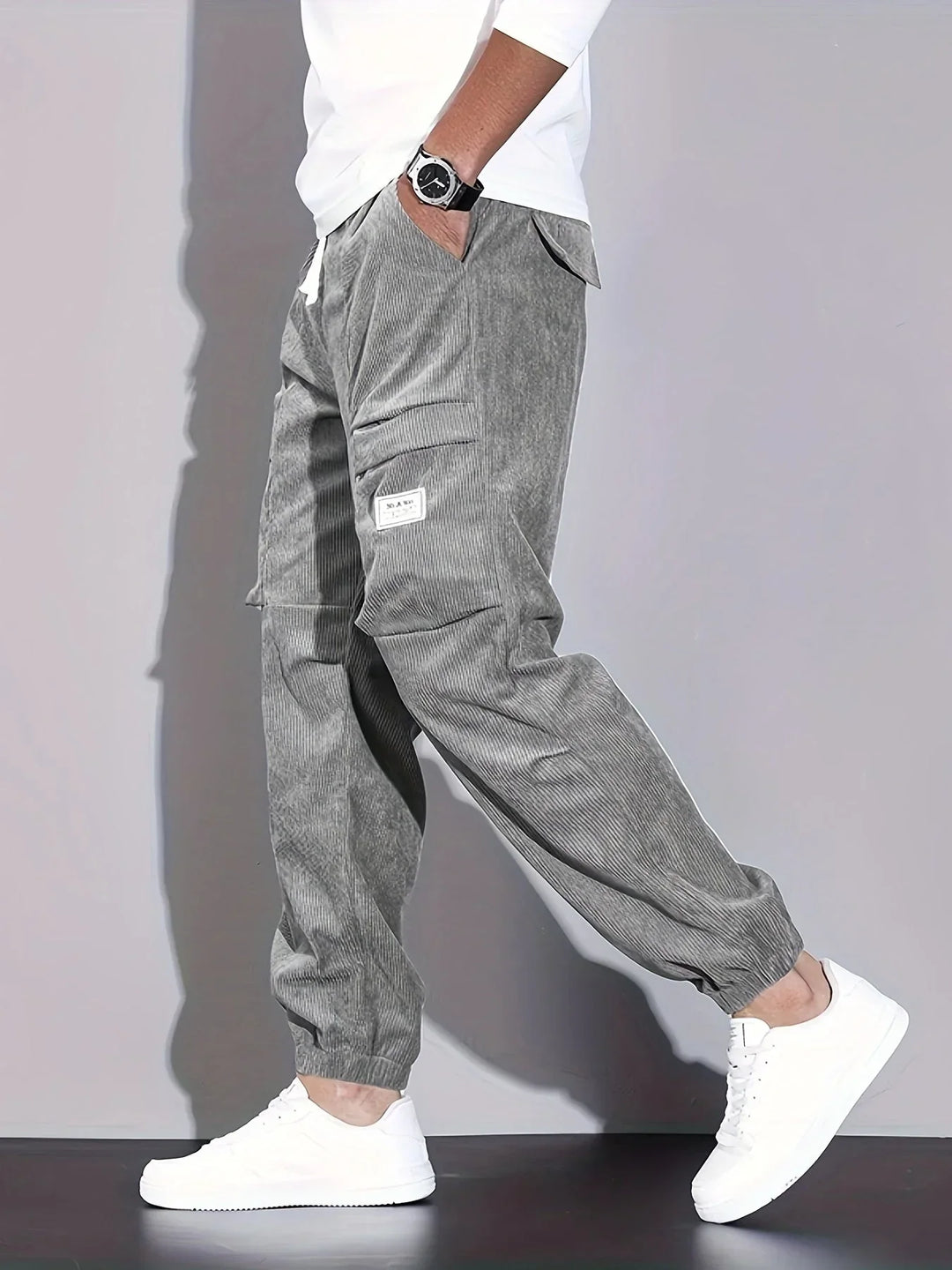 Tavo™ – Cordbárányos cargo nadrág