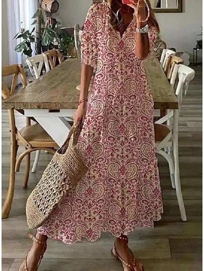 Luna | Hízelgő Boho Ruha